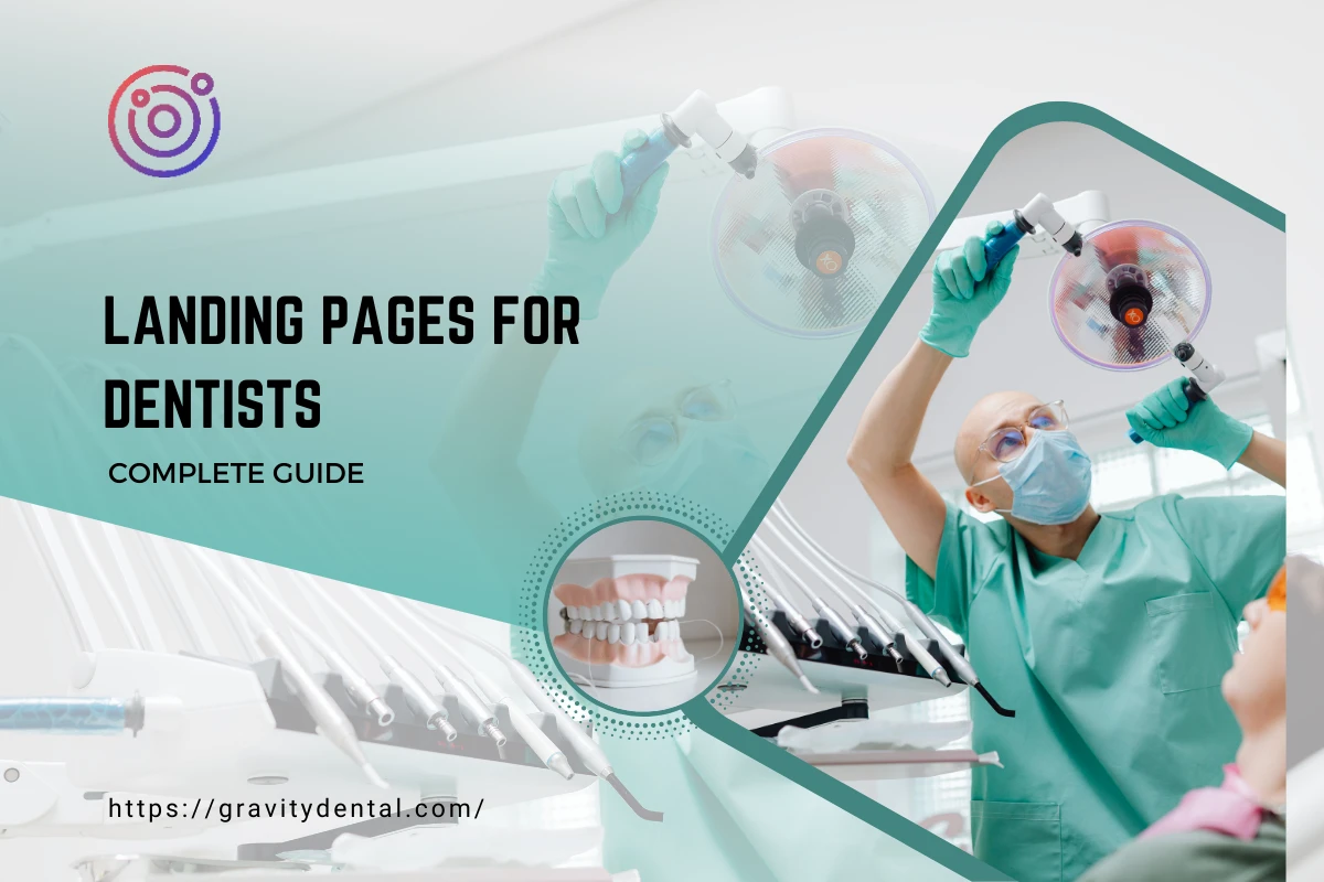Landing page para dentista com estrutura de conversão e geração de leads